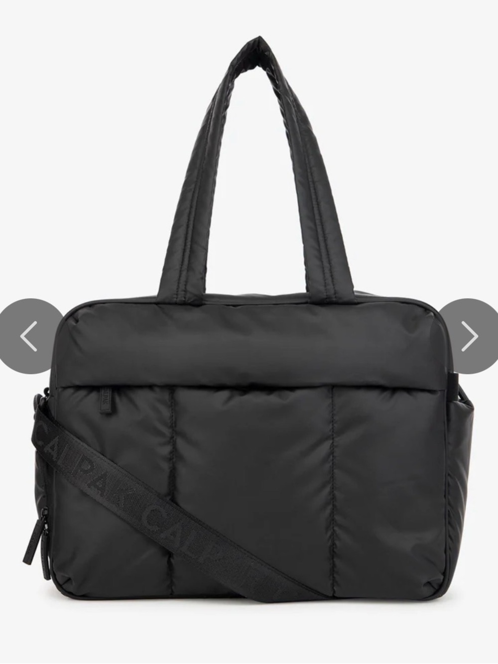 Calpak duffel bag used 1 time 
NO DISCOUNT